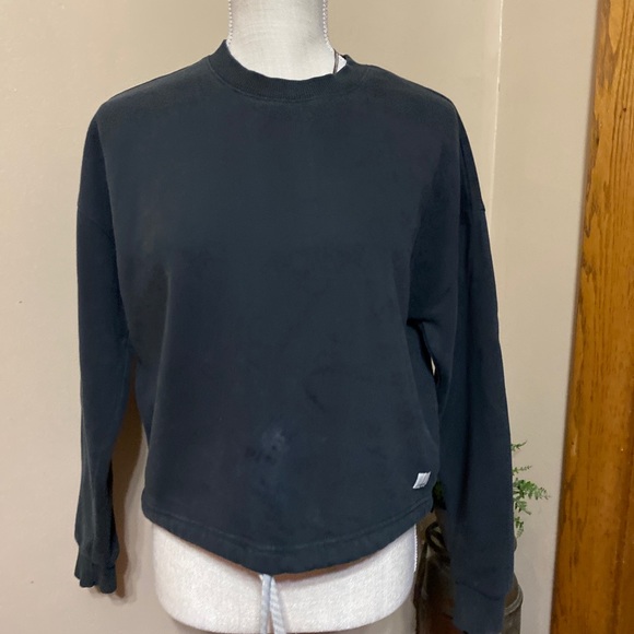 VUORI RESTORE CREWNECK SWEATSHIRT WASHED BLACK XS - Picture 3 of 10